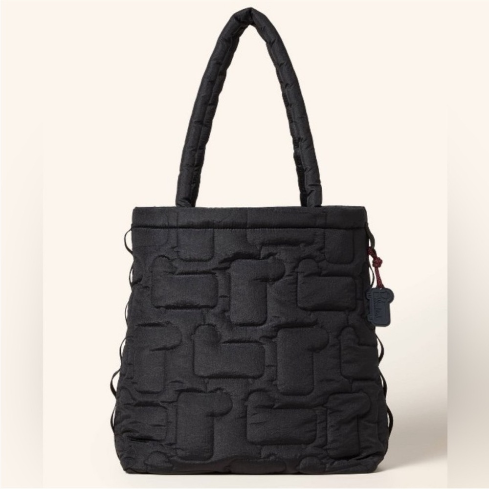 Woolrich Black Quilted Tote Bag